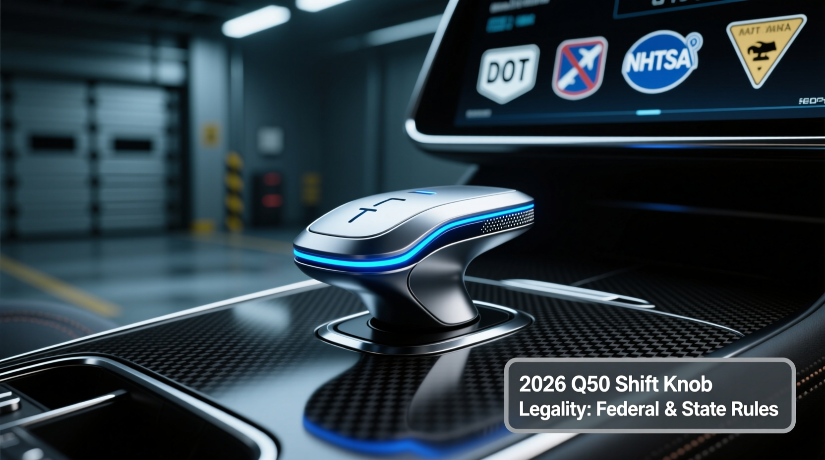 2026 Q50 Shift Knob Legality: Federal & State Rules