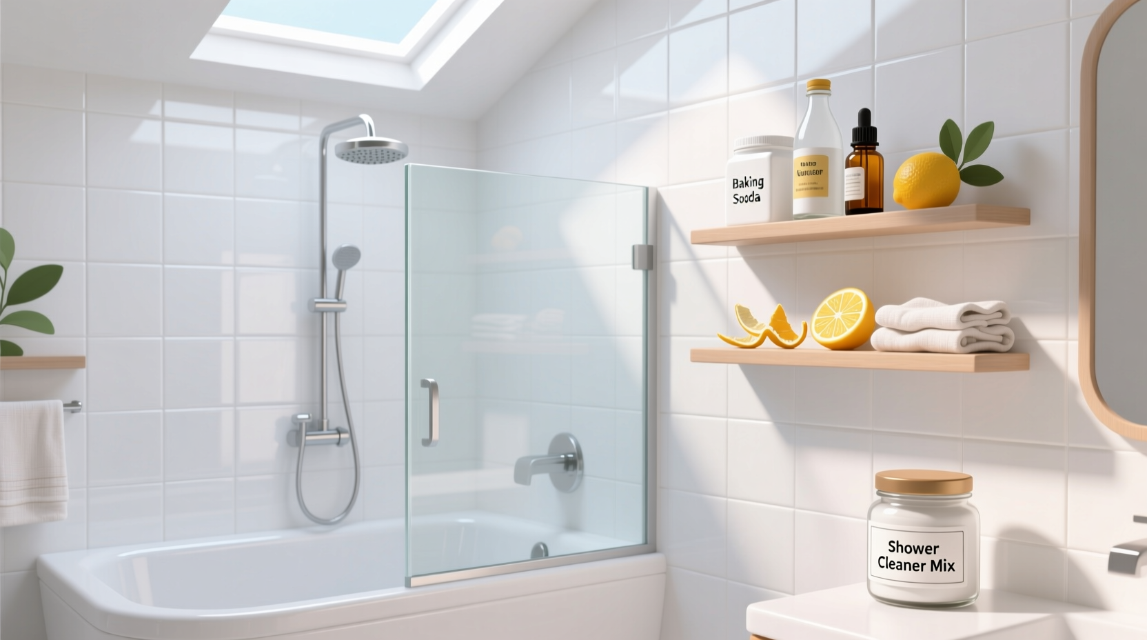 clean shower keep way diy recipes clean