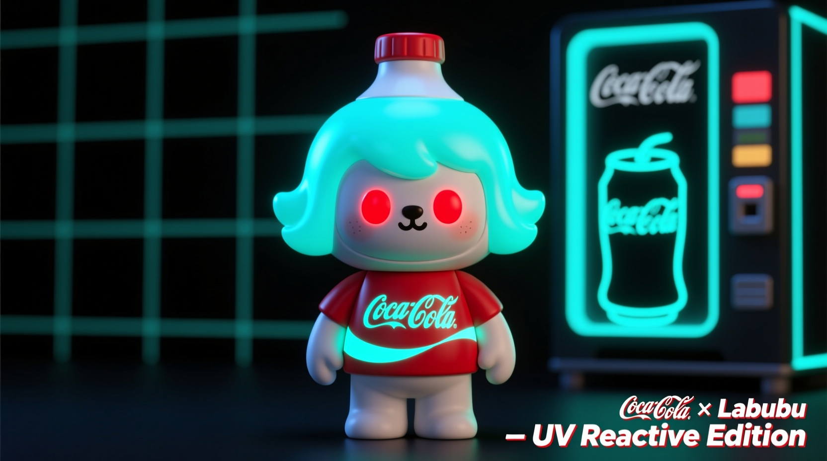 does coca cola labubu have uv light