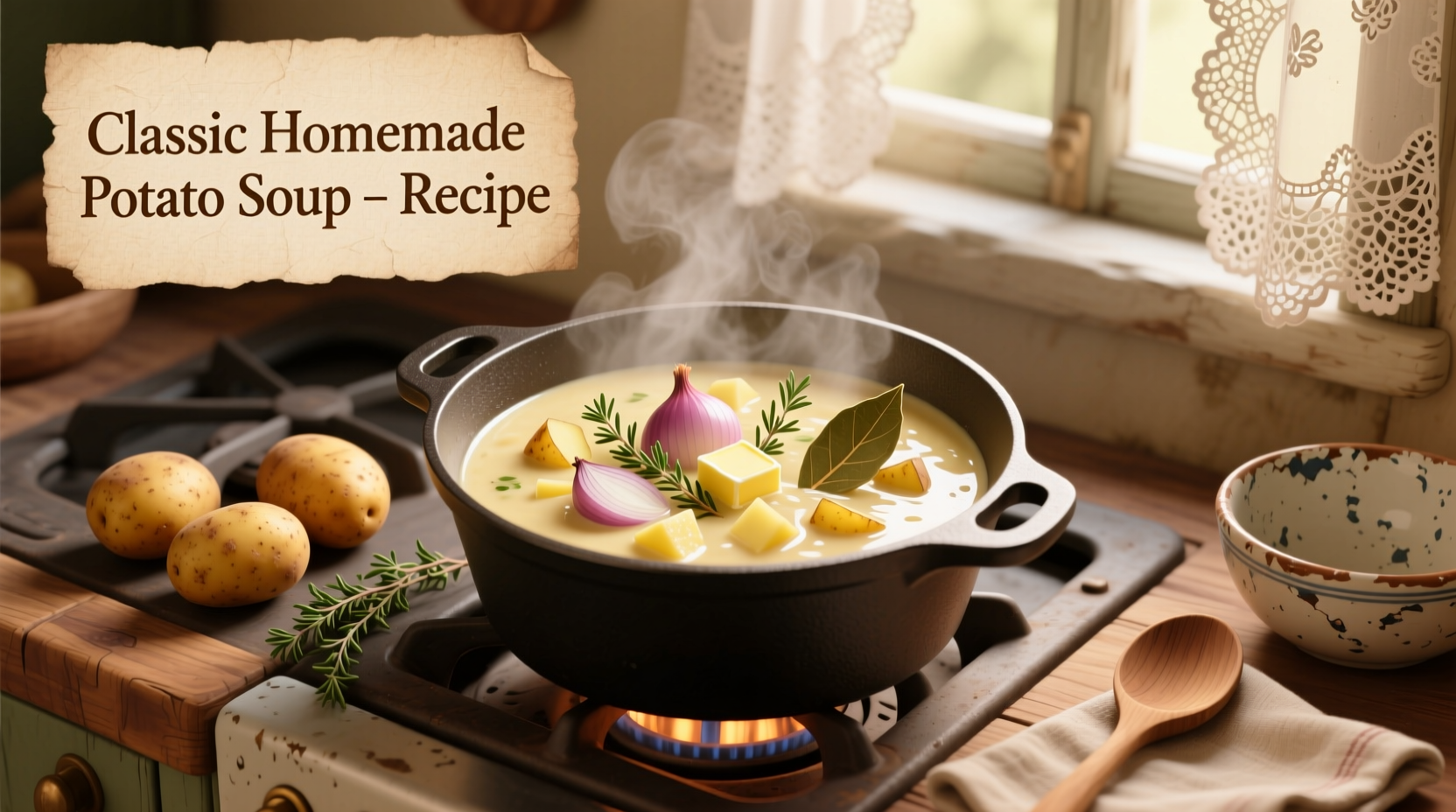 recipe for homemade potato soup