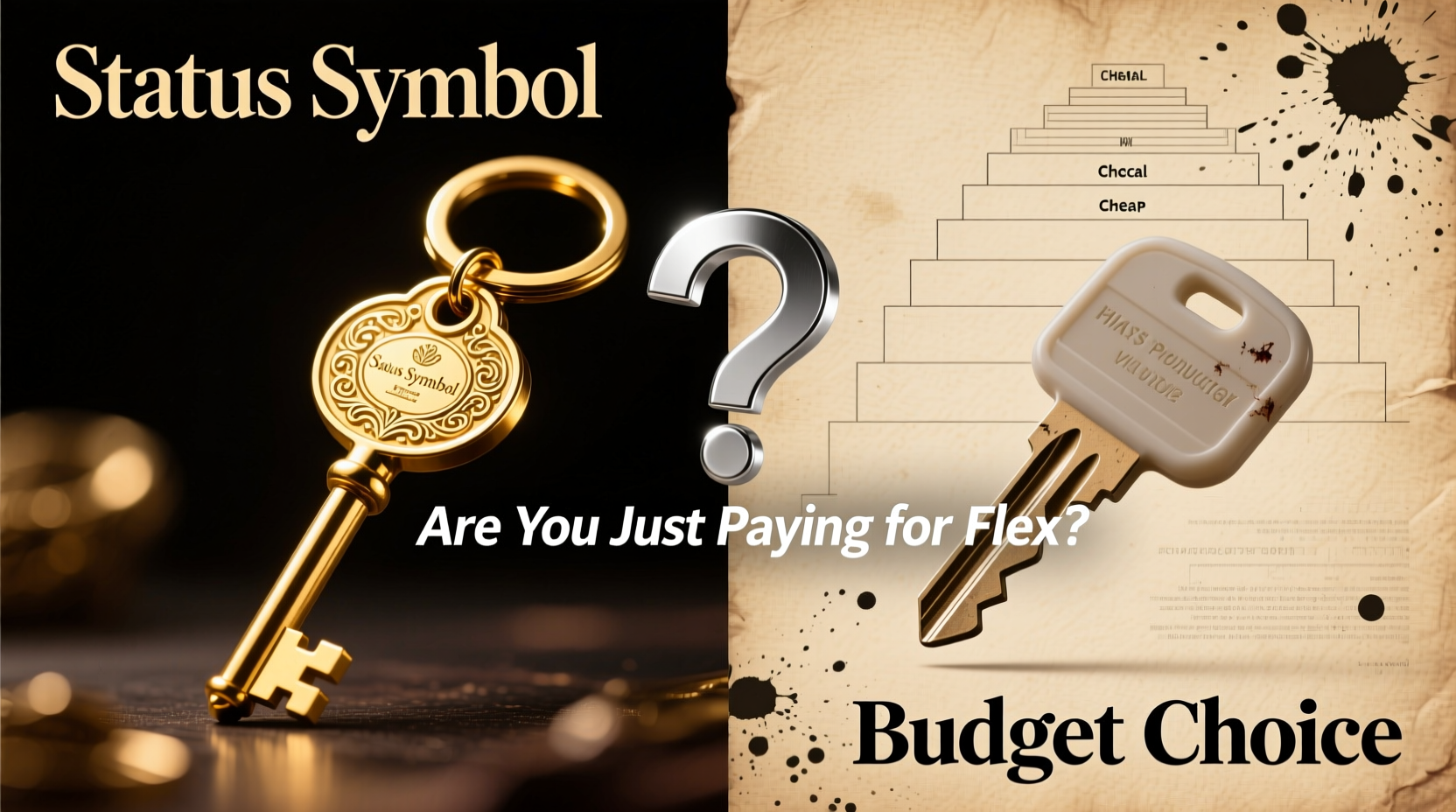 high value vs cheap keychains are you just paying extra for flex