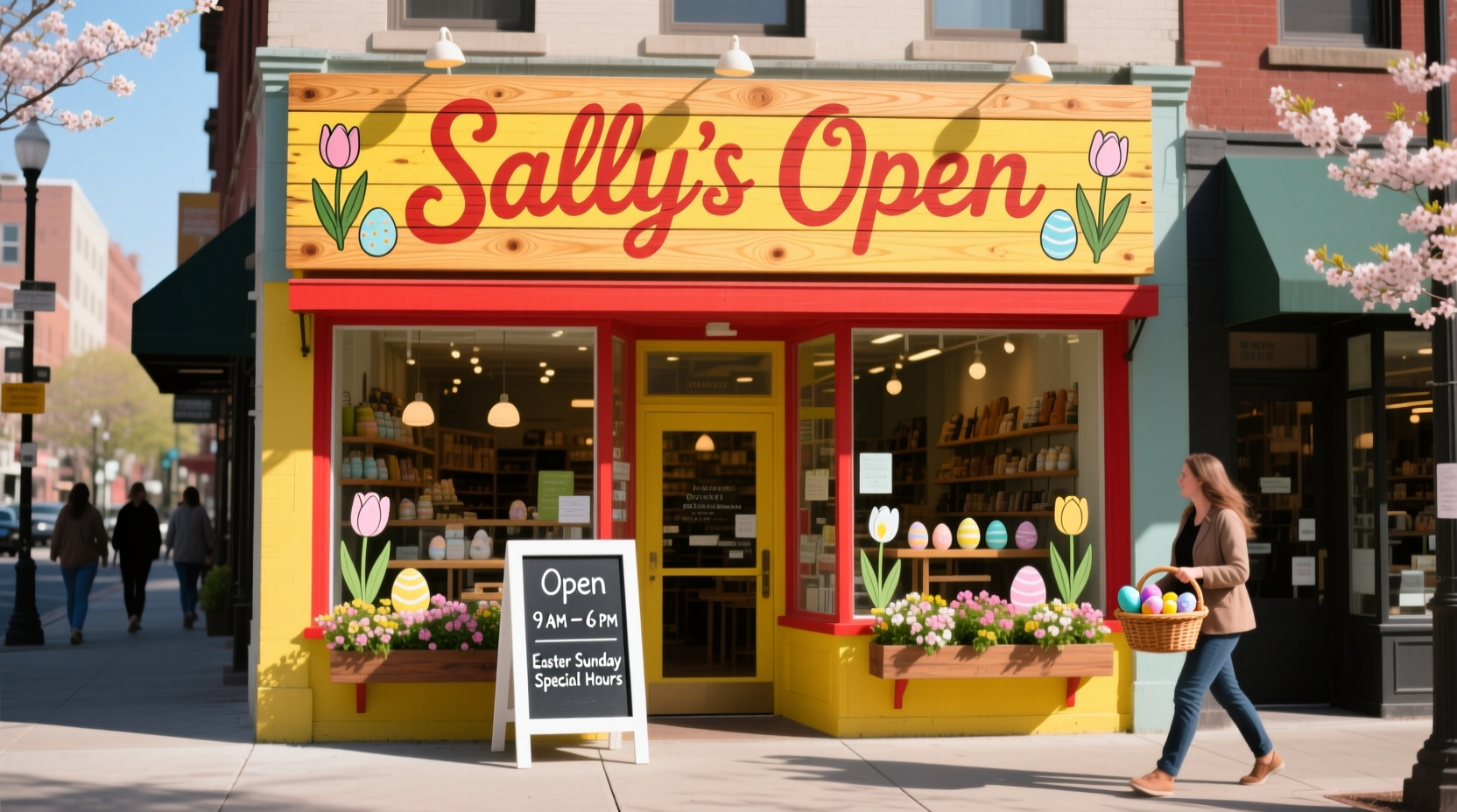 is sallys open on easter sunday