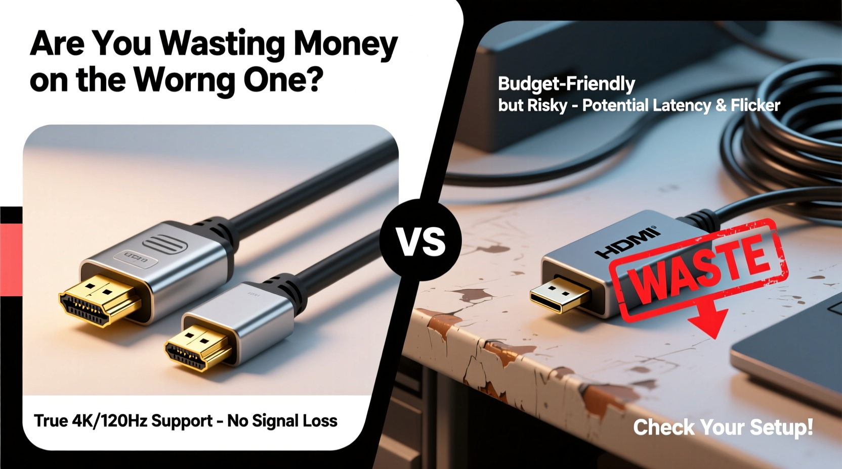 hdmi cable vs adapter are you wasting money on the wrong one
