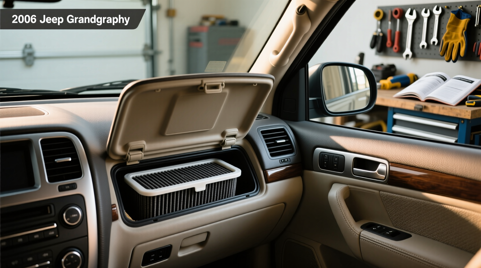 How to Replace Cabin Air Filter on 2006 Jeep Grand Cherokee