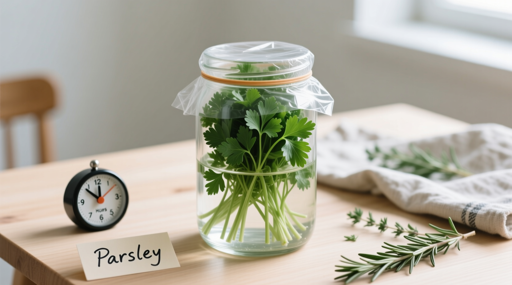 How to Store Fresh Cut Parsley