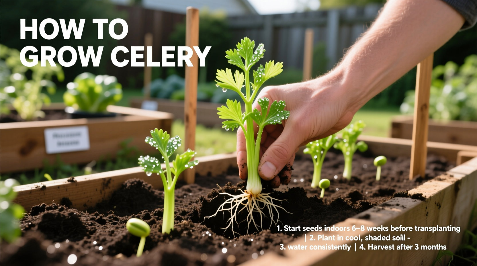 how do you grow celery