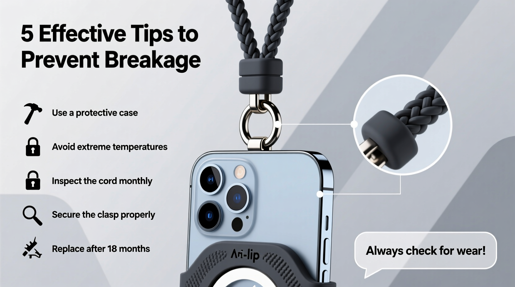 effective tips to strengthen and prevent your phone pendant from breaking