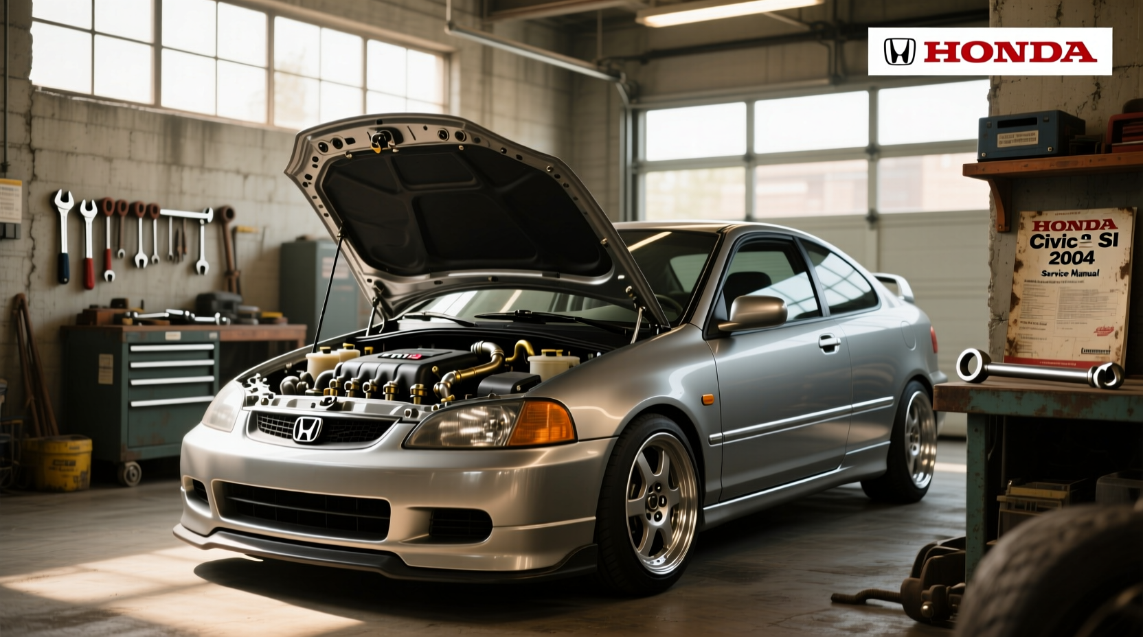 2004 Honda Civic Si Hatchback Engine Guide