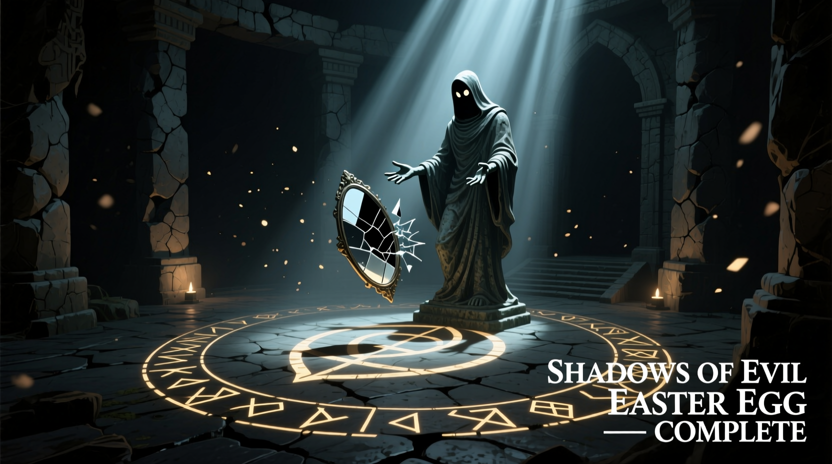 how to do the shadows of evil easter egg
