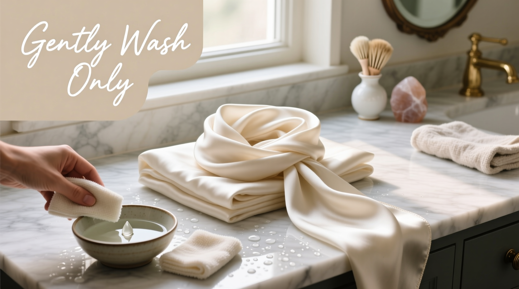 the ultimate guide to gently cleaning and caring for your mulberry silk scarf