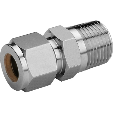 热电偶插头无聊透公连接器公头双头接头不锈钢管接头