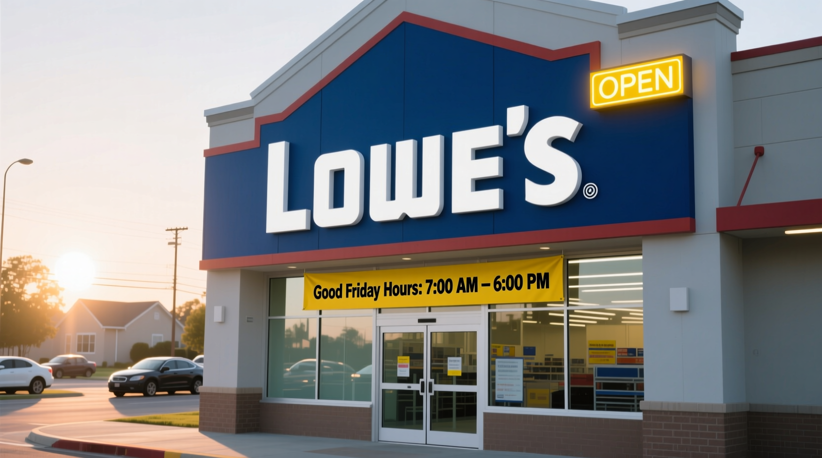 is lowes open on good friday