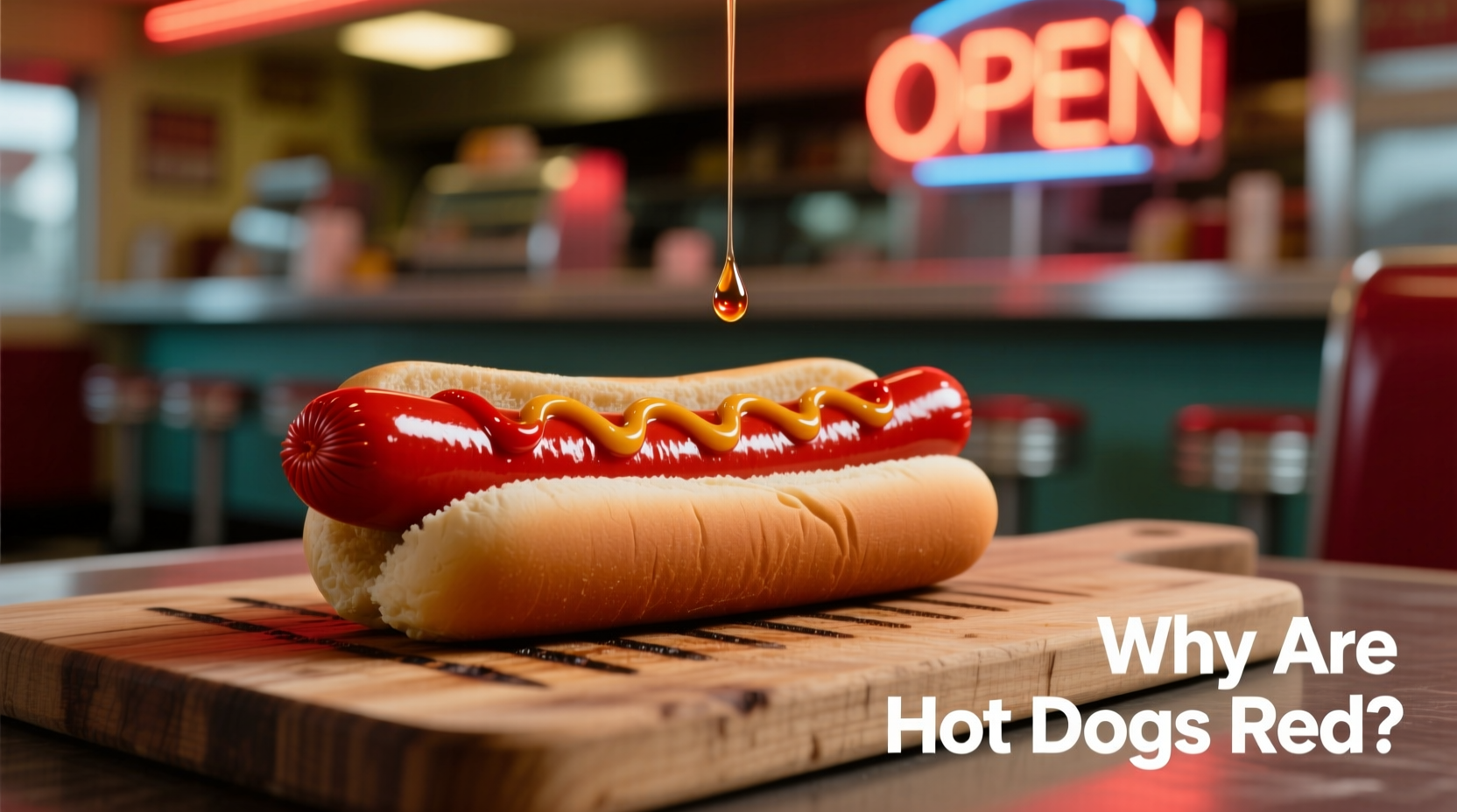 why are hot dogs red exploring the color behind the classic