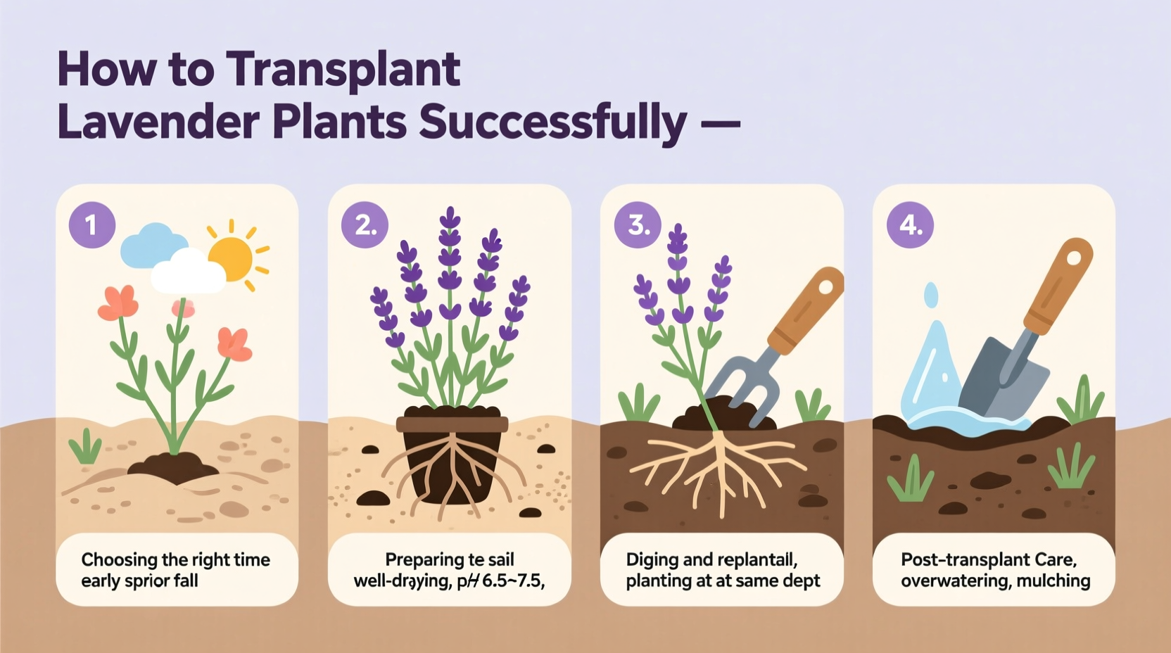 How to Transplant Lavender Plants Successfully
