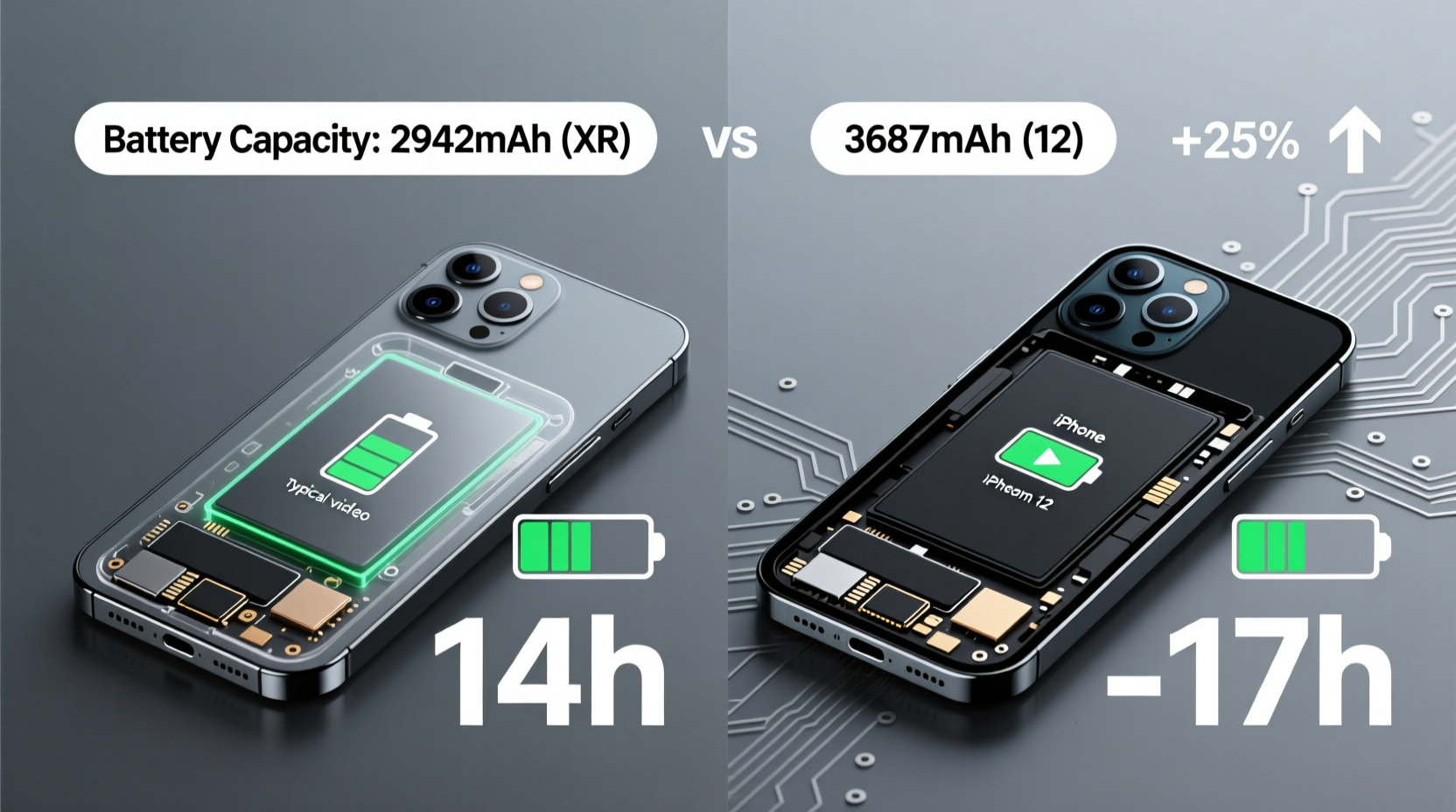 iphone 12 battery vs xr is the upgrade worth it for battery life alone
