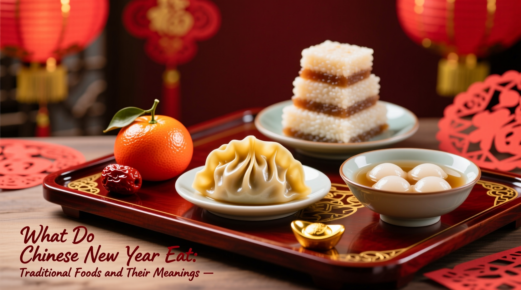 what do chinese new year eat