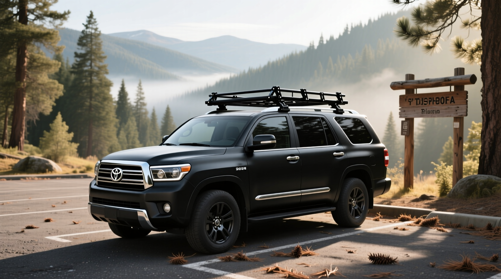 1st gen sequoia roof rack guide