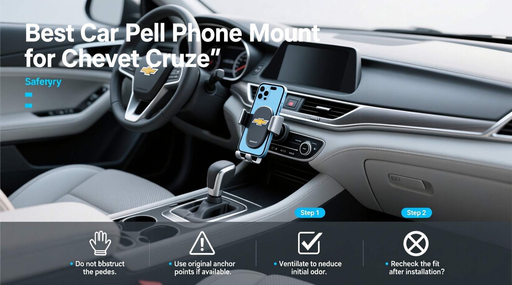 How to Choose Best Car Cell Phone Mount for Chevy Cruze