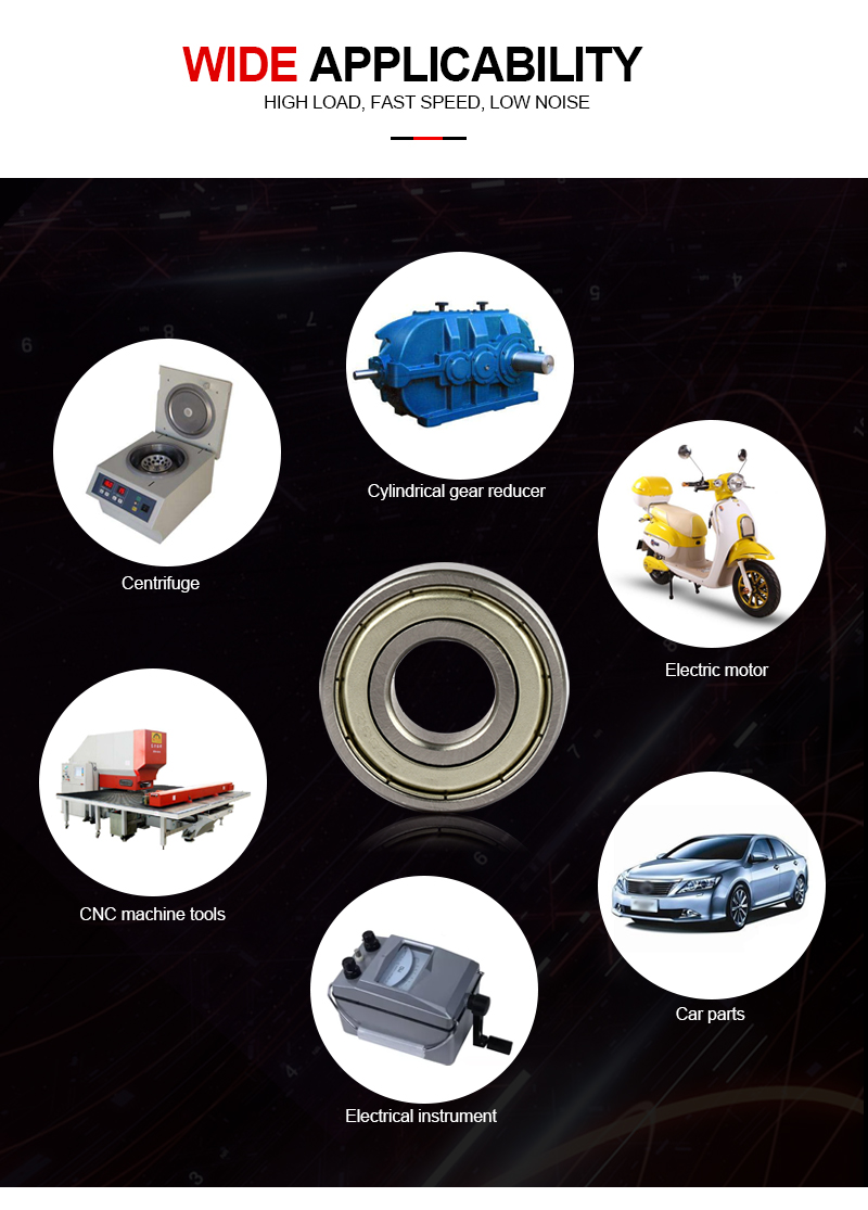 Large diameter thin wall bearing hybrid ceramic deep groove ball bearings 15268 6301 6802 6902 6002 6202 6302
