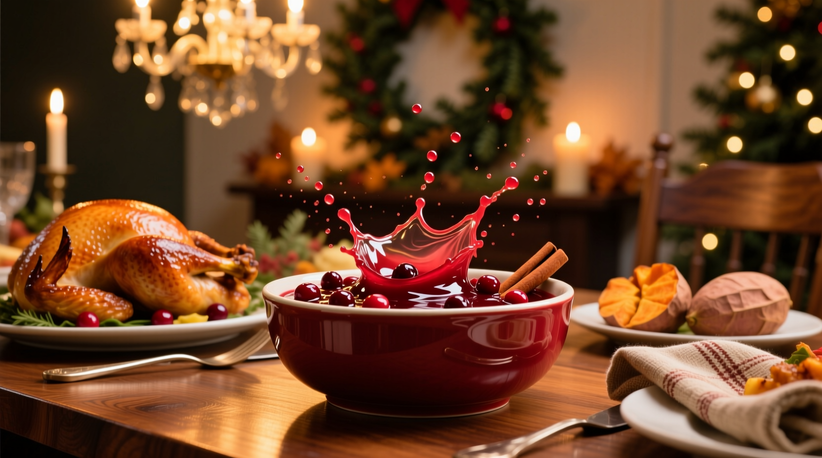 liven up your holiday meal with spiked cranberry sauce