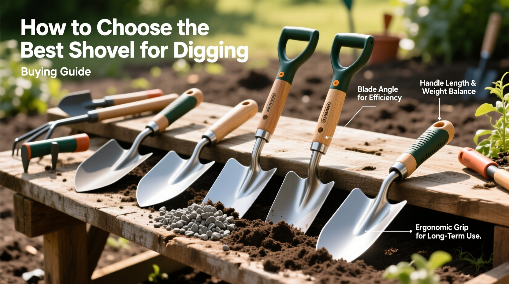 How to Choose the Best Shovel for Digging in Clay Soil Efficiently
