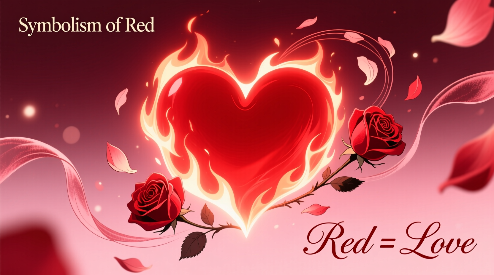 what color is for valentines day