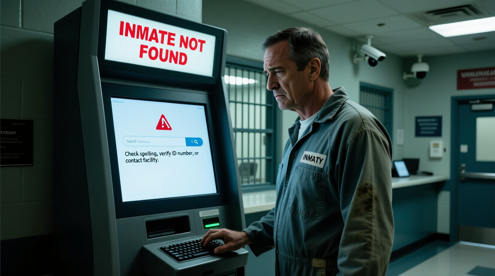 inmate search why an inmate may not appear in online results