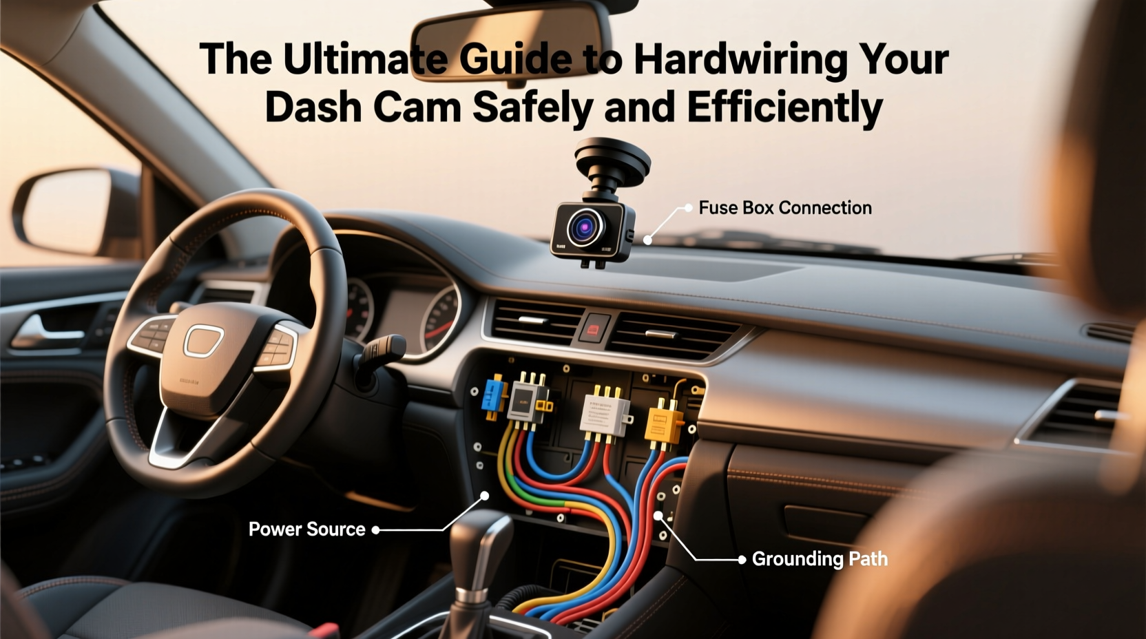 the ultimate guide to hardwiring your dash cam safely and efficiently
