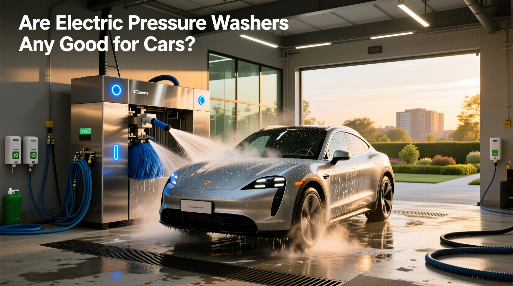 How to Choose an Electric Motor Car Wash Machine: Buying Guide