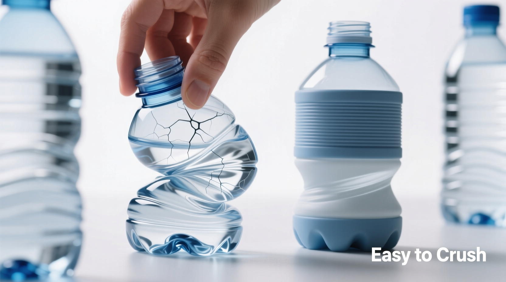 squishy water bottles why are some so easily collapsed