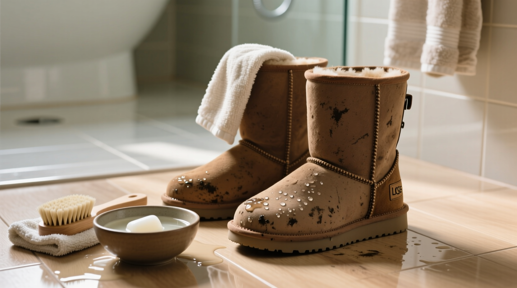 how to clean uggs