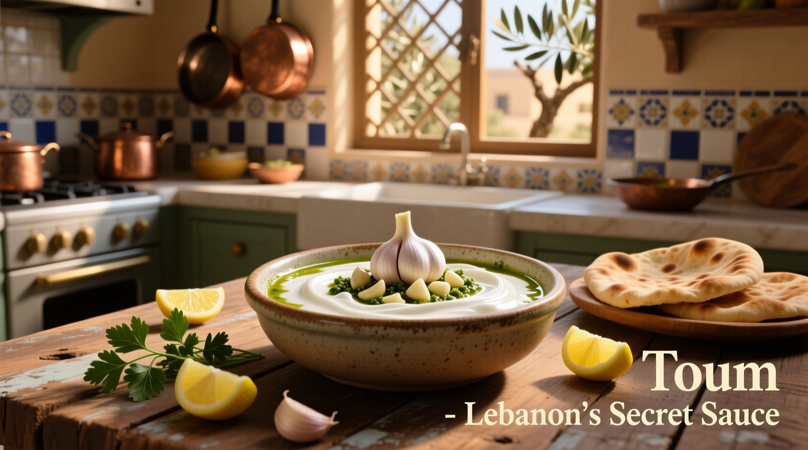 Authentic Lebanese Garlic Sauce (Toum) Recipe & Guide