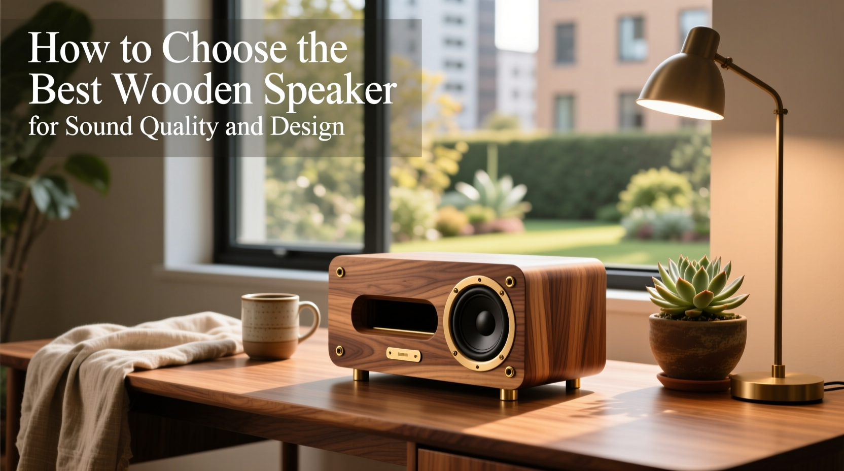 speaker wooden