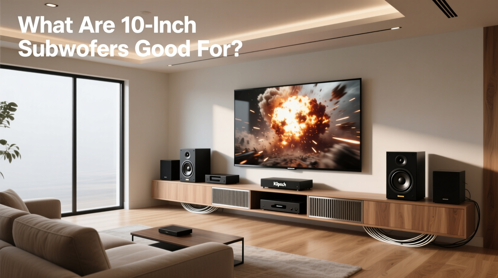 10 inch subwoofers best for balanced bass space