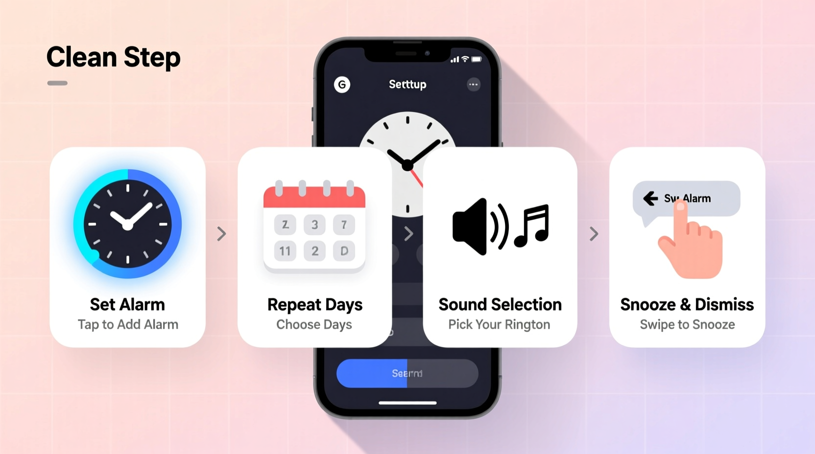 how to set a device easy steps to configure time alarms and more