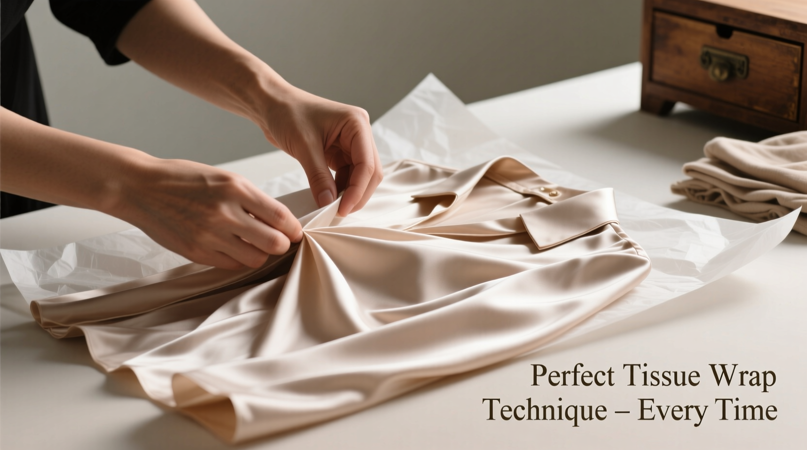 creative and practical techniques for wrapping clothes in tissue paper perfectly every time