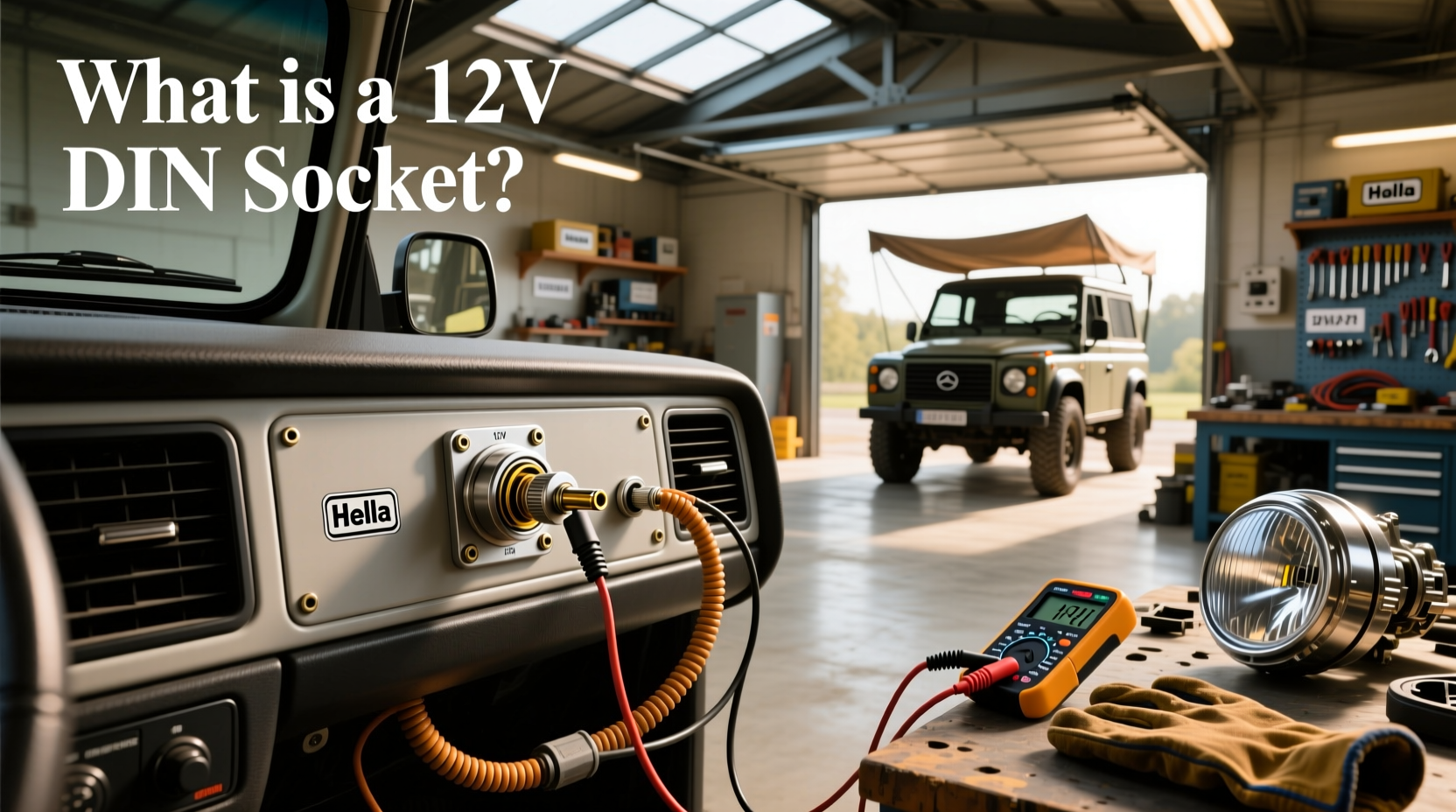 How to Choose Hella DIN Plug, What Is a 12V DIN Socket? Buying Guide