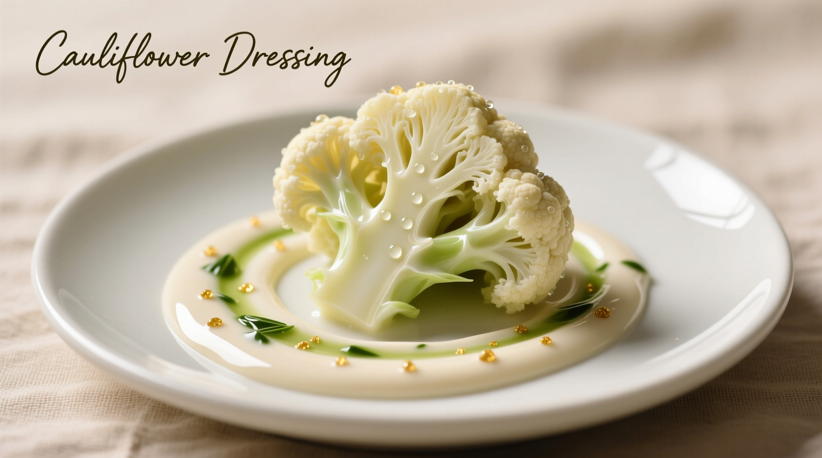cauliflower dressing