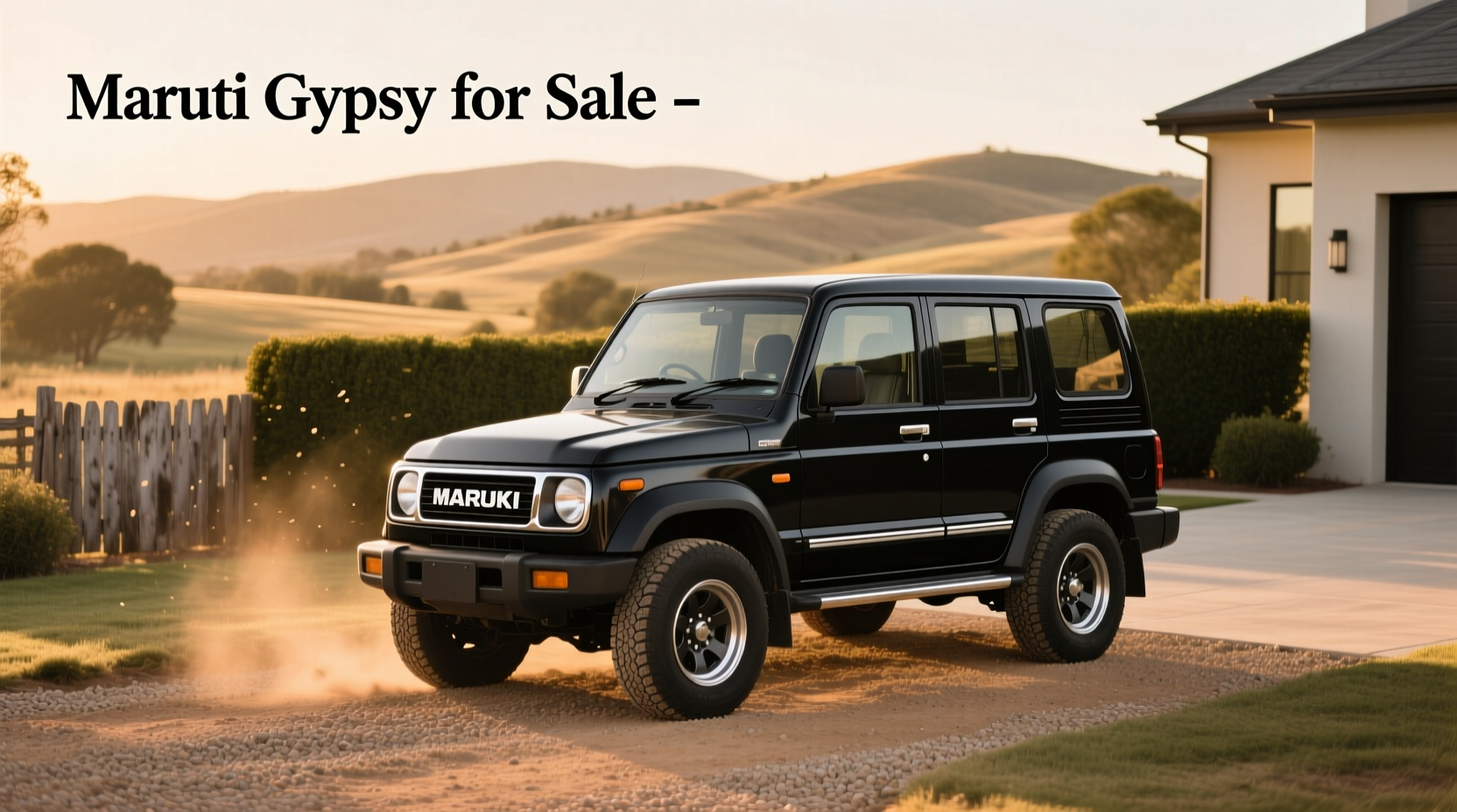 How to Find a Maruti Gypsy for Sale and What to Consider