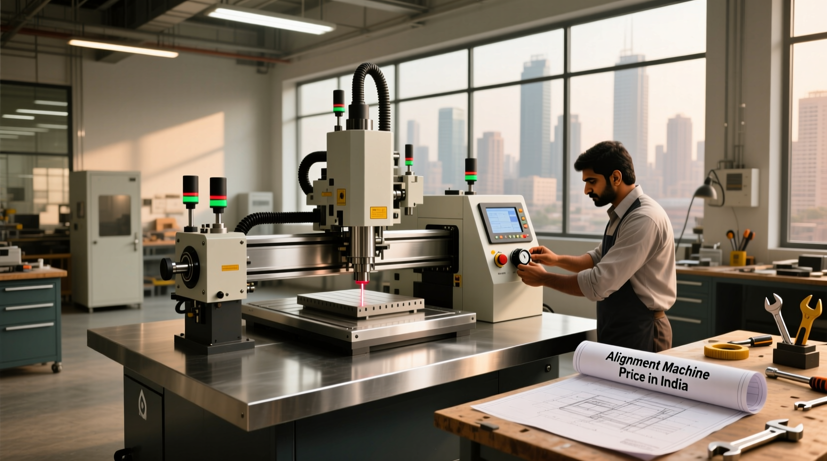 What Is the Average Alignment Machine Price in India?