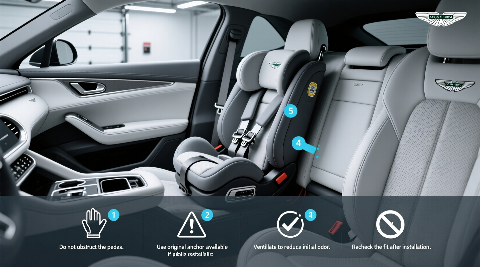 aston martin dbx child car seats
