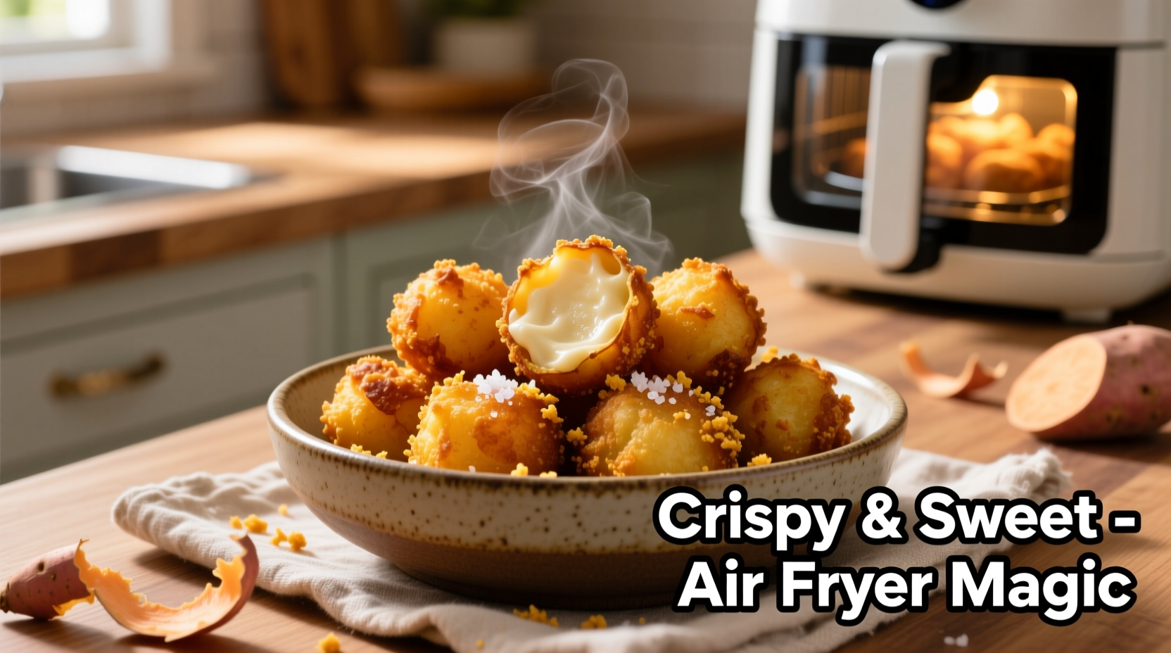 Perfect Sweet Potato Tots Air Fryer Recipe in 15 Minutes