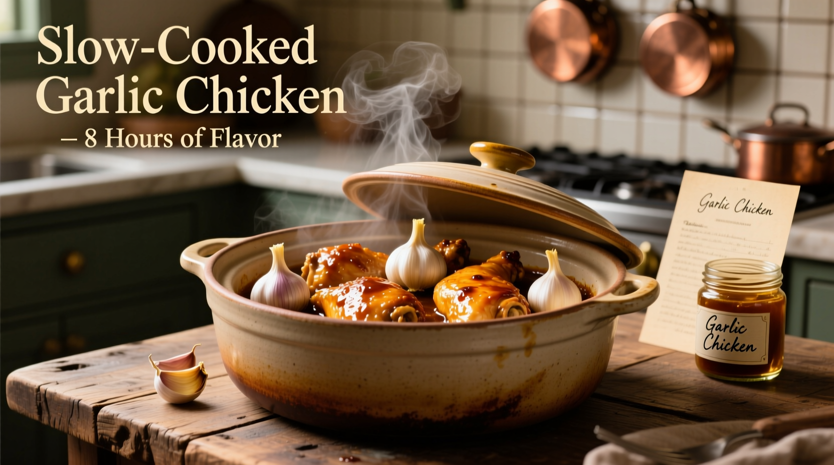 crock pot garlic chicken