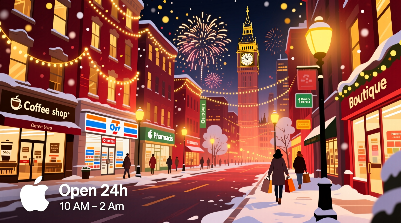 what is open on new years eve near me