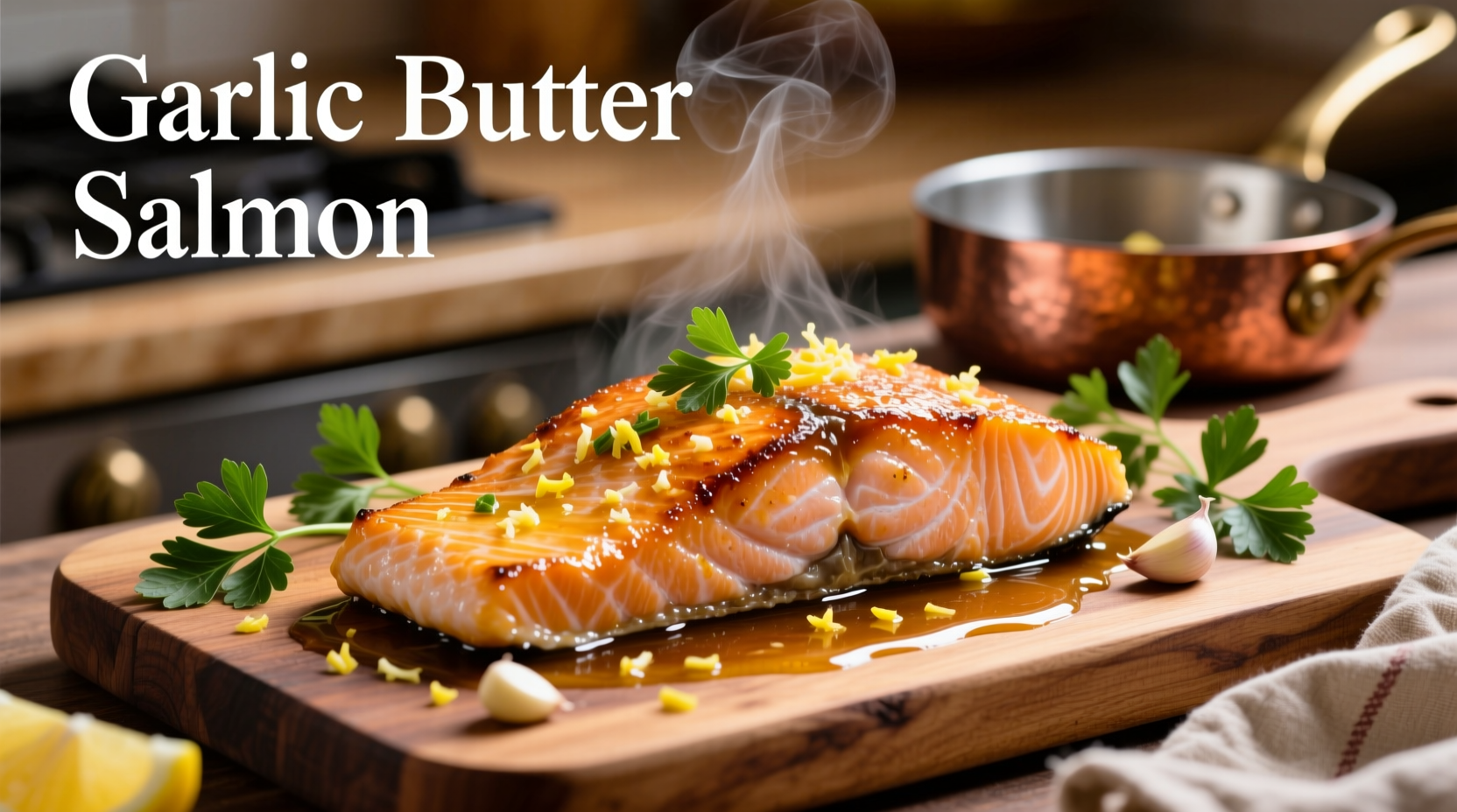 garlic butter salmon
