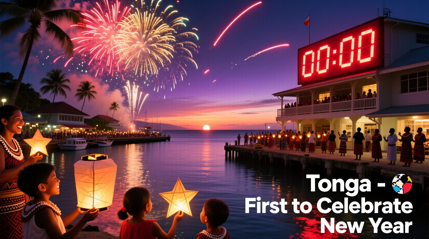 what country celebrates new year the earliest