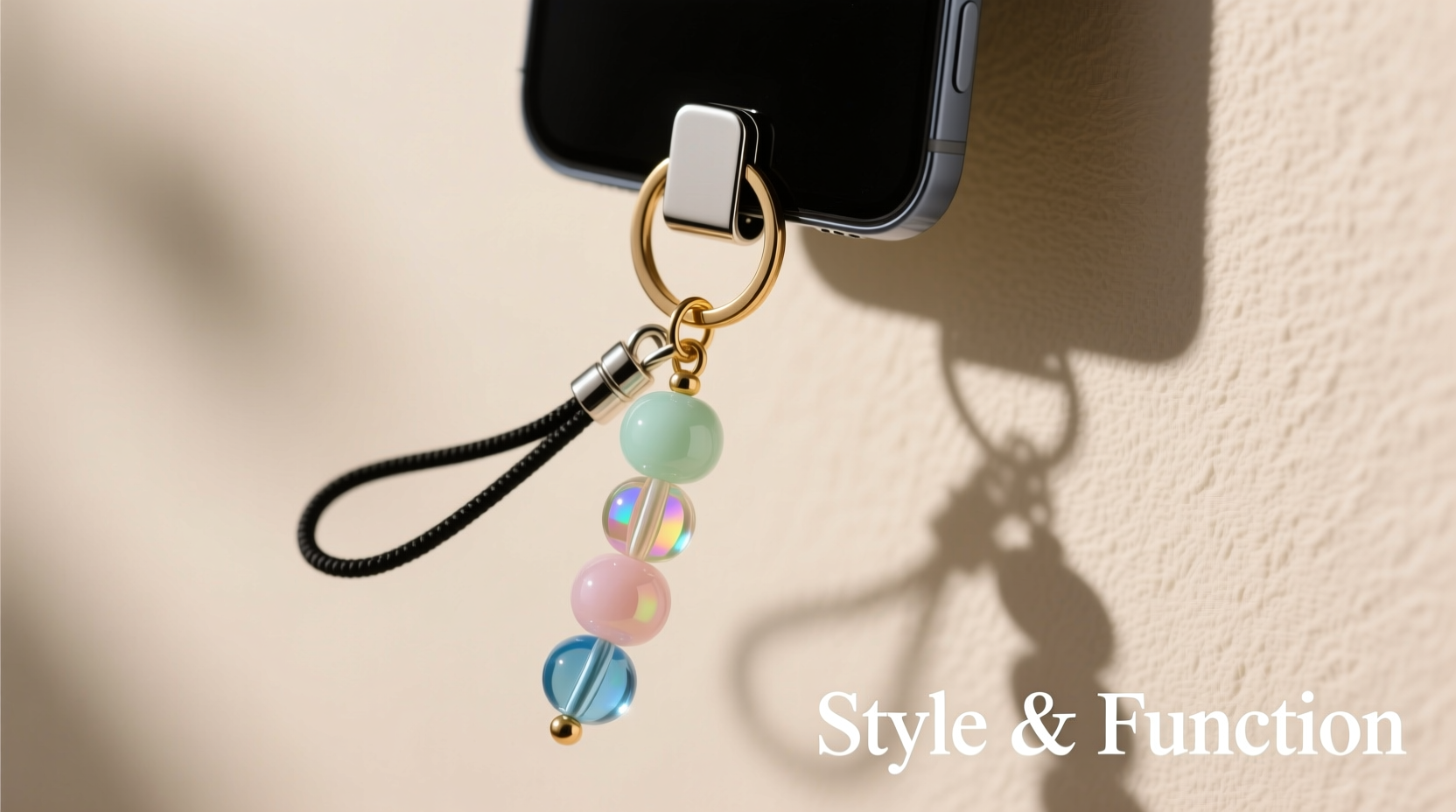 creative ways to use a beaded keychain as a stylish and functional phone pendant