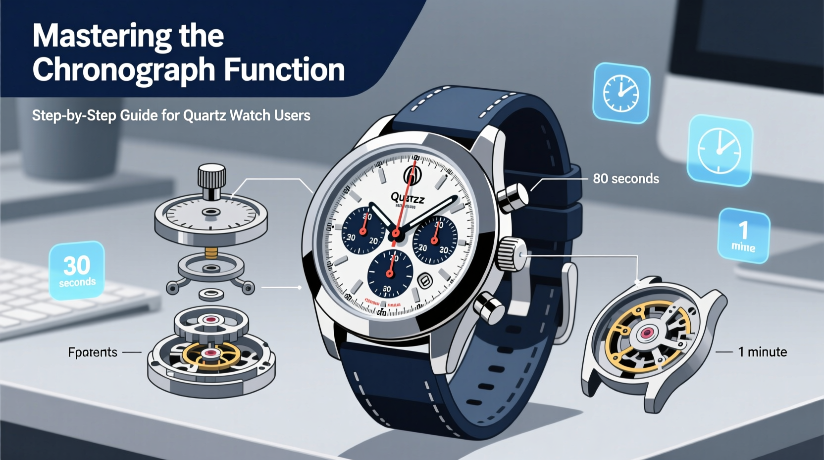 mastering the chronograph function on your quartz watch a practical guide
