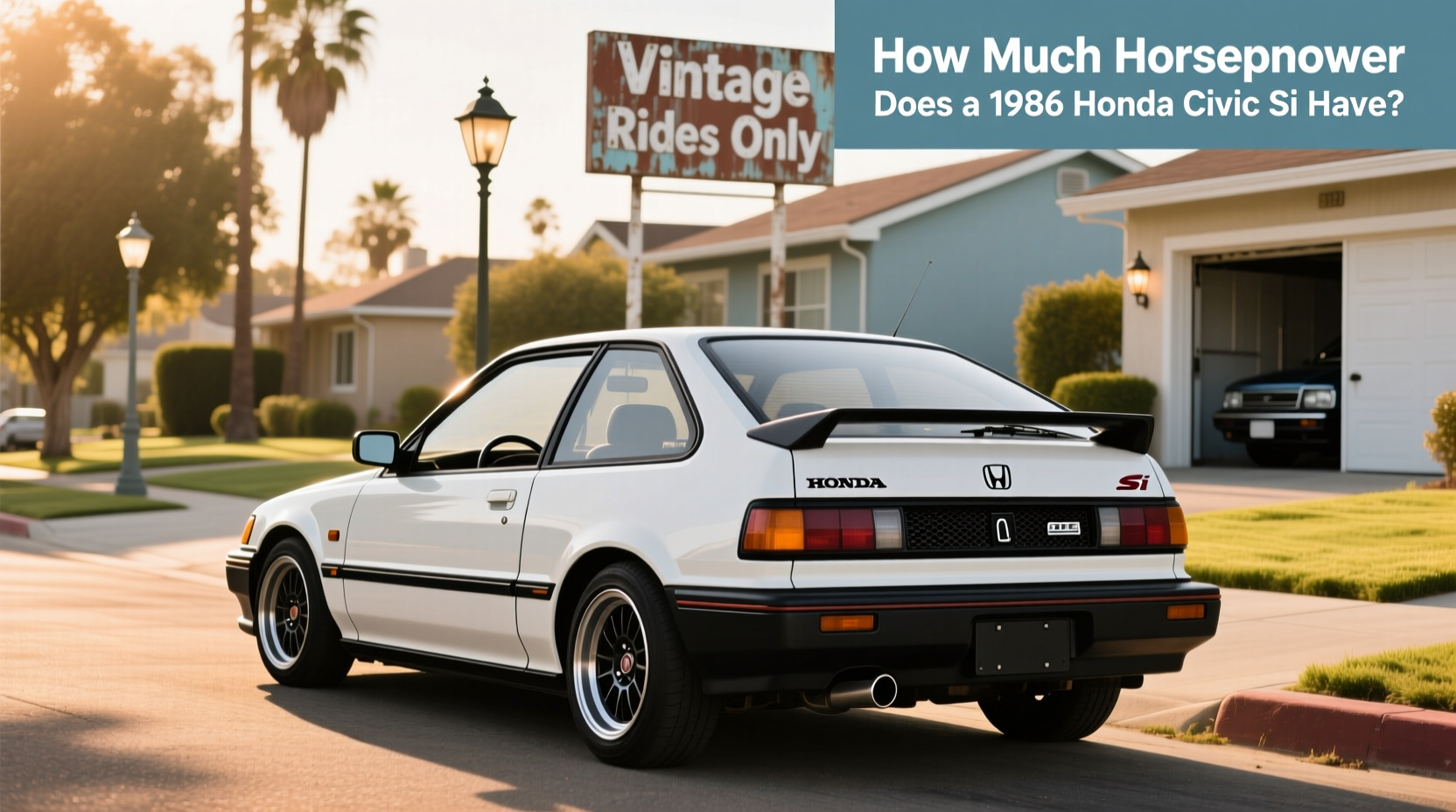 1986 Honda Civic Si Hatchback: What to Look for When Buying