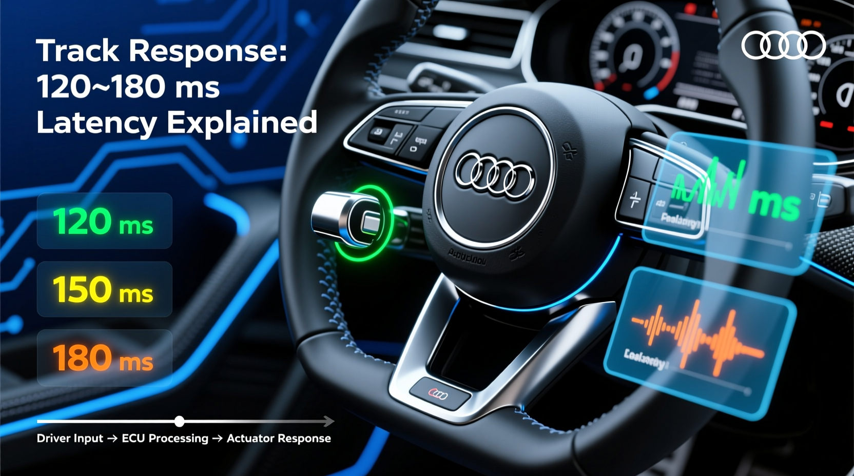 audi paddle shifter track response